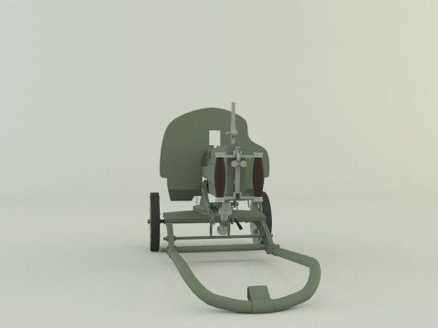 Old machine 3D 模型