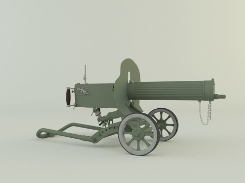 Old machine 3D 模型