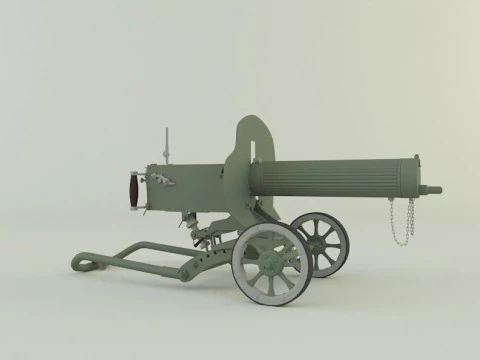 Old machine 3D Model