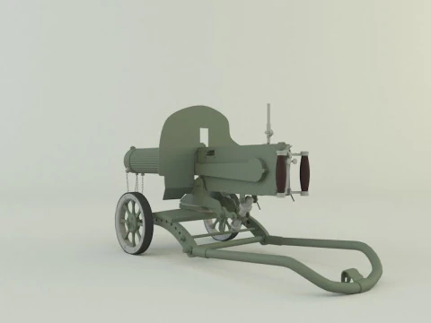 Old machine 3D Model