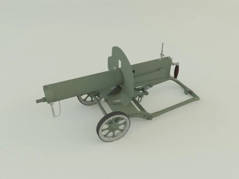 Old machine 3D Model