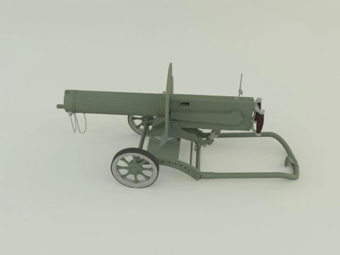Old machine 3D Model