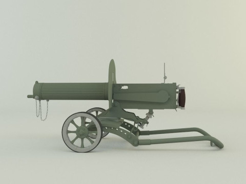Old machine 3D 模型