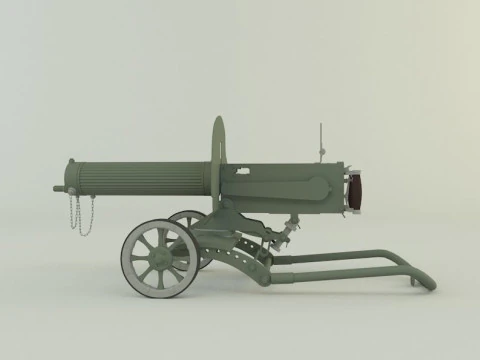 Old machine 3D Model
