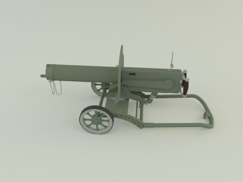 Old machine 3D 模型