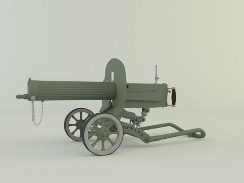 Old machine 3D 模型