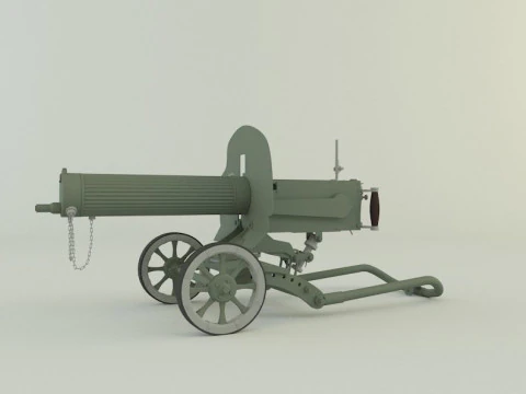 Old machine 3D Model