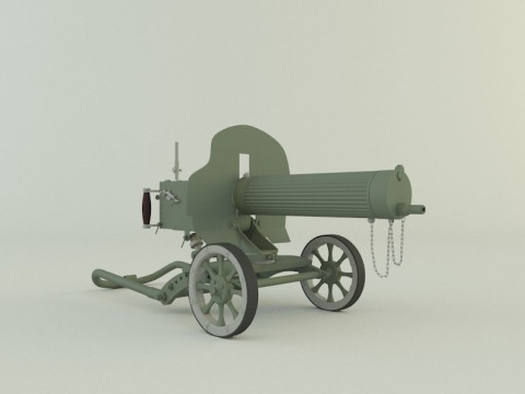 Old machine 3D 模型