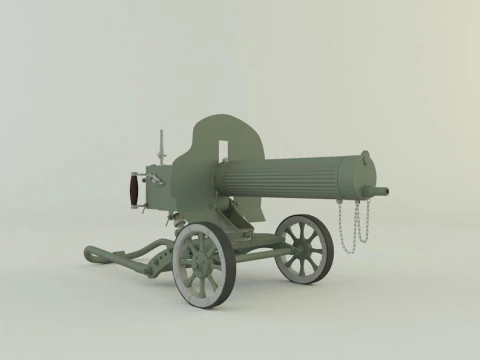 Old machine 3D Model