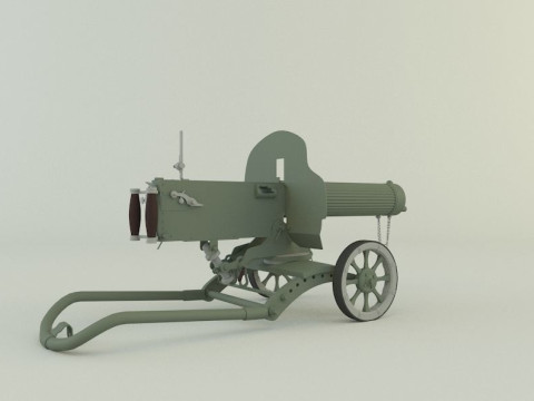 Old machine 3D 模型