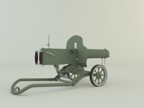 Old machine 3D Model