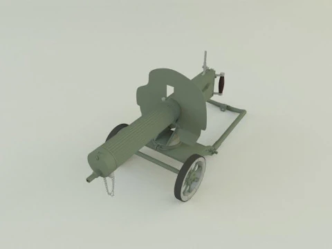 Old machine 3D Model