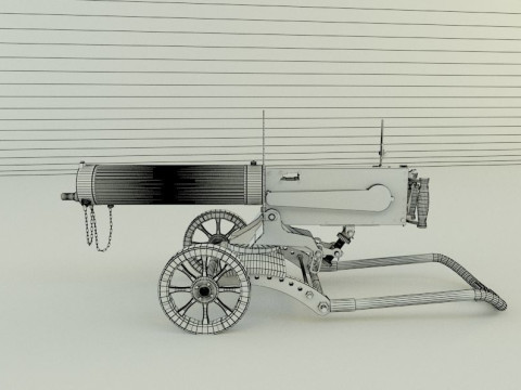 Old machine 3D 模型