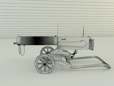 Old machine 3D Model