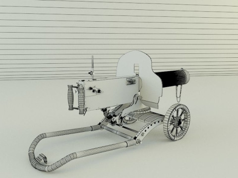 Old machine 3D 模型