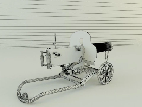 Old machine 3D Model