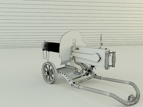 Old machine 3D 模型