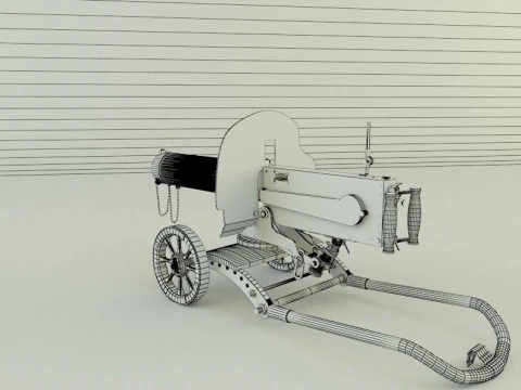 Old machine 3D Model