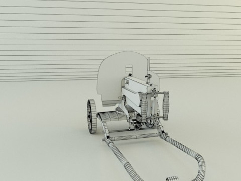Old machine 3D 模型