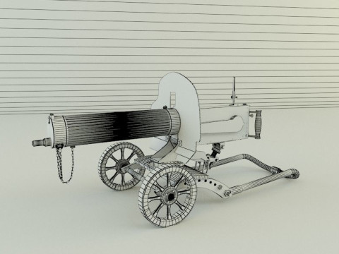 Old machine 3D 模型