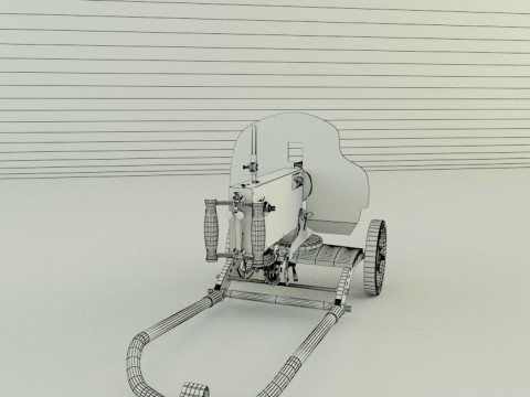 Old machine 3D 模型