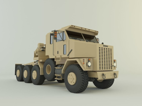 OSHKOSH M1070 military vehicle Modèle 3D