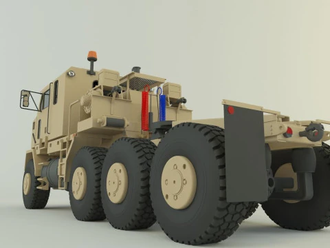 OSHKOSH M1070 military vehicle 3D Model