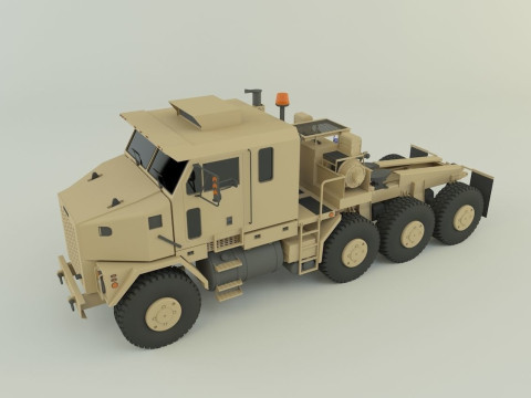 OSHKOSH M1070 military vehicle Modello 3D