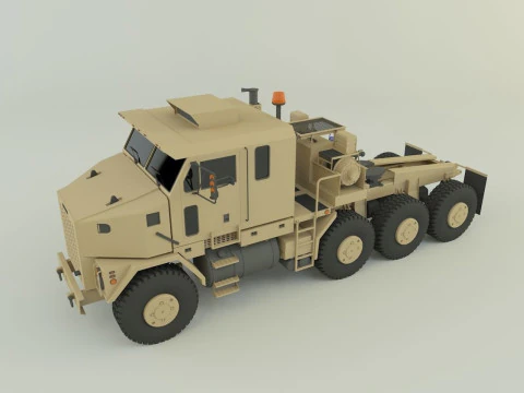 OSHKOSH M1070 military vehicle 3D Model