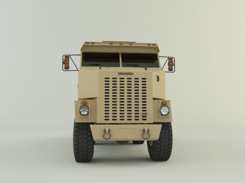 OSHKOSH M1070 military vehicle Modello 3D