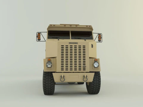 OSHKOSH M1070 military vehicle 3D Model