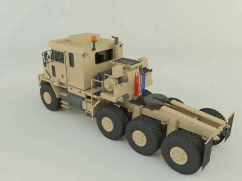 OSHKOSH M1070 military vehicle 3D Model