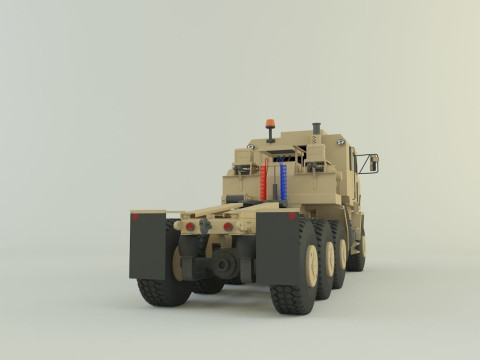 OSHKOSH M1070 military vehicle Modello 3D