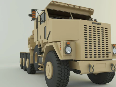 OSHKOSH M1070 military vehicle 3D Model