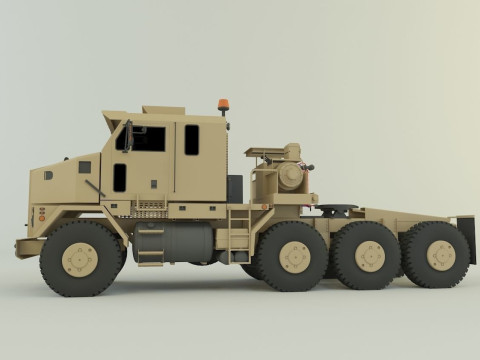 OSHKOSH M1070 military vehicle Modello 3D