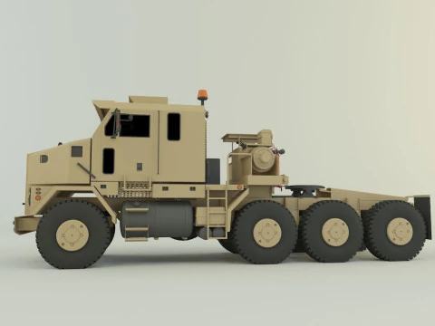 OSHKOSH M1070 military vehicle 3D Model