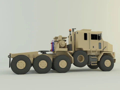 OSHKOSH M1070 military vehicle 3D Model