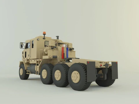 OSHKOSH M1070 military vehicle 3D Model
