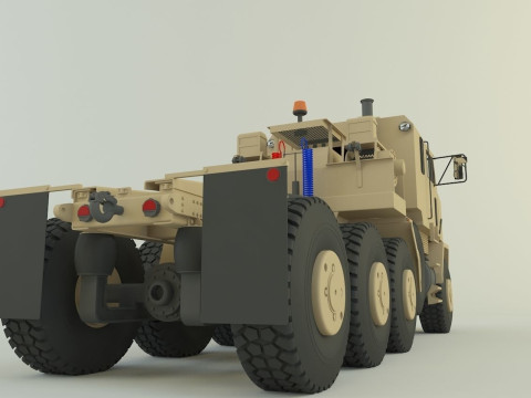 OSHKOSH M1070 military vehicle Modello 3D