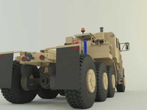 OSHKOSH M1070 military vehicle 3D Model