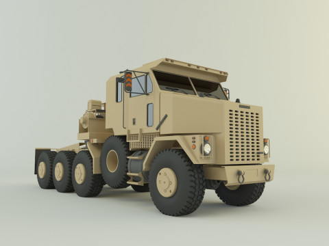 OSHKOSH M1070 military vehicle Modello 3D