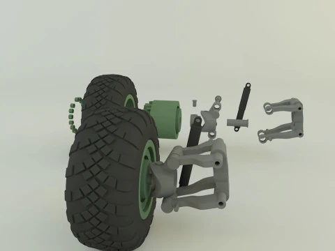 Russian Defense wheel 3D Model
