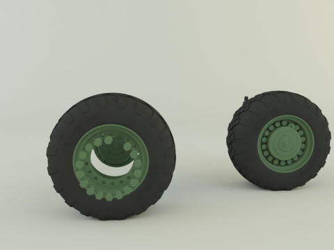Russian Defense wheel 3D 模型
