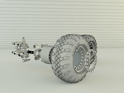 Russian Defense wheel 3D 模型