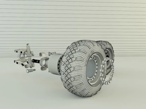 Russian Defense wheel 3D Model