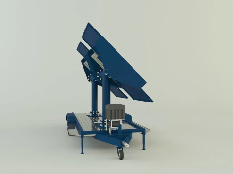 Solar panel carrier 3D Model