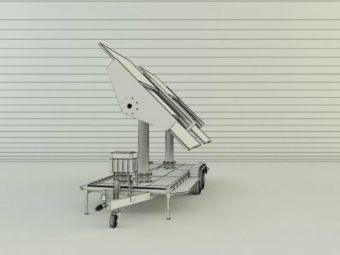 Solar panel carrier 3D Model