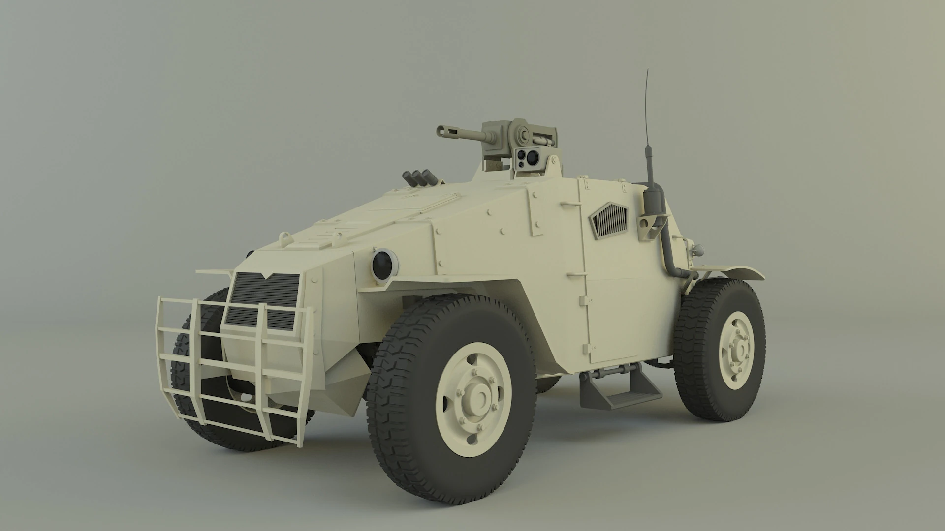 Military vehicle 3D Model .c4d .max .obj .3ds .fbx .stl .blend 