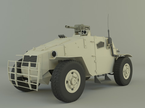 Military vehicle 3D Модель