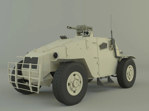 Military vehicle 3D Model